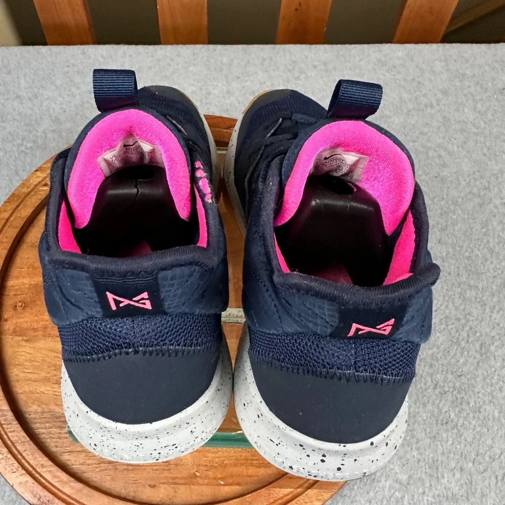 Nike PG 3 Obsidian Pink Blast Paul George Basketball Shoes AO2607-401 Mens 7.5